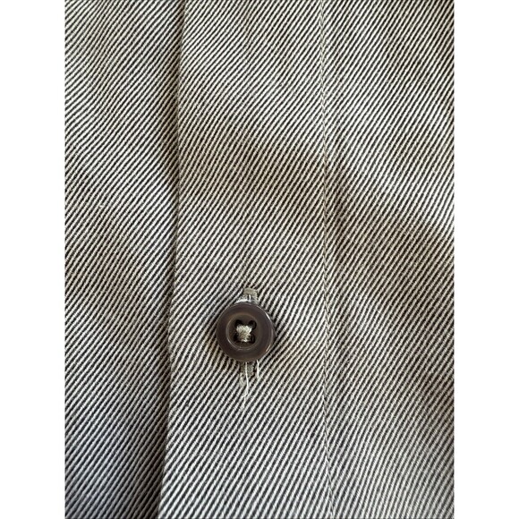 BIG & TALL Assante Couture Mens Dress Shirt 18.5” 36/37” Grey - Picture 8 of 13